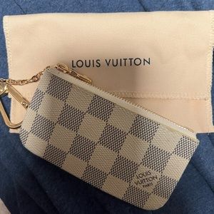 Louis Vuitton- Damier Azur Key Pouch